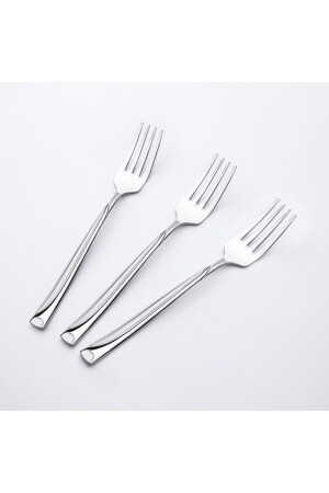 MNZ-Deniz 12 قطعة شواذب العشاء 18-10 Cr-ni NE0021 - Nehir