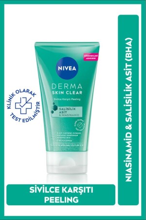MNZ-Derma Skin Clear Anti Acne Facial Cleanser 150 مل، حمض الساليسيل، مسح البور 98757-08200-01 - NIVEA