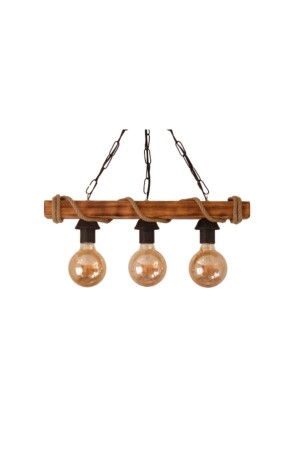 MNZ-Design 3-piece Rusty Nigrum Wood Candle with Rope HUMAAVZ00111213 - HÜMA