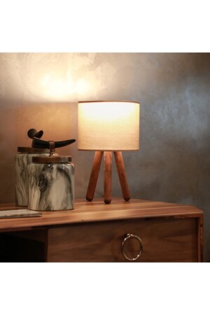 MNZ-Design الخشب أسطوانة رأس الأقمشة المنسوجة المصابيح Ayd-2942 AYD-2942 - HOMİNG