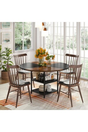 طاولة دراسة من طراز MNZ-Design Special Round Dining - Zizuva