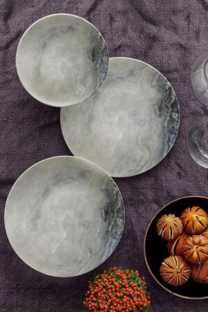 MNZ-Digibone أثينا 24 قطعة طعام عشاء مجموعة Gbsatn24y410050 GBSATN24Y410050 - Güral Porselen