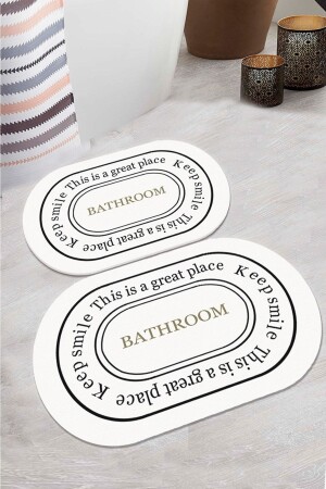 MNZ-Digital Non-Slip غرف الاستحمام الغسيل غرف الاستحمام السجادة غرف الاستحمام - Decomia Home