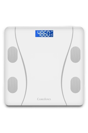 مقياس MNZ-Digital Scale الدهون المياه العضلات مؤشر كتلة الجسم مقياس الوزن مقياس الوزن - Comedones