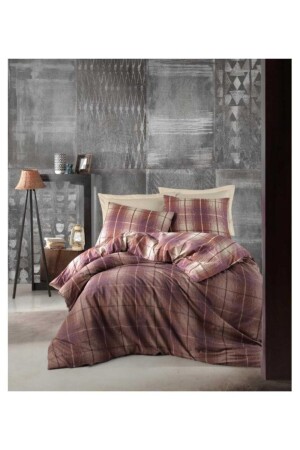 MNZ-Dimla Claret حمراء غطاء غطاء مزدوج بدون أوراق EVMRKCKNST020211 - EVİMCE