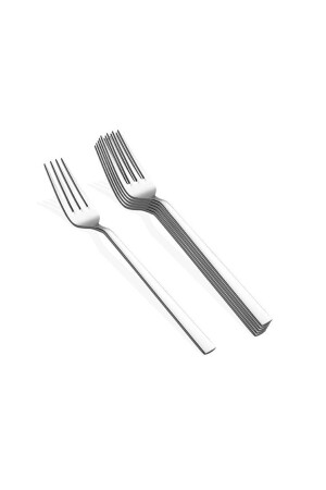 MNZ-Dinner Fork Stick Model 12 قطعة عصا طراز TYC00561686434 - gök