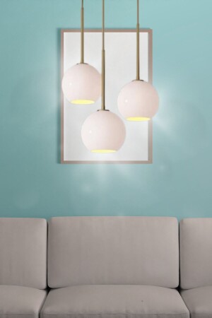 MNZ-Diva 3 قطع Premium عصرية خاصة مصباح العلق شمعة - غرفة النوم - غرفة المعيشة - المطبخ - القاعة Div-A3 - TEKFA