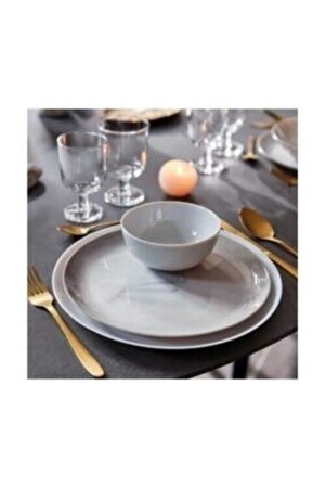 MNZ-Diwali Granite Marbre 12 سم كأس للست أشخاص AB30530 - Luminarc