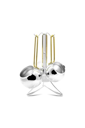 MNZ-DN 12202 مجموعة علبة قهوة مع صلب ذهب - Cvs