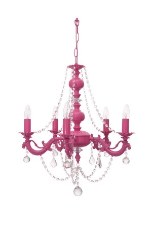 MNZ-Dolce Vita 5 قطع فوكسيا شمعة 3050-37-05 - Umur Aydınlatma
