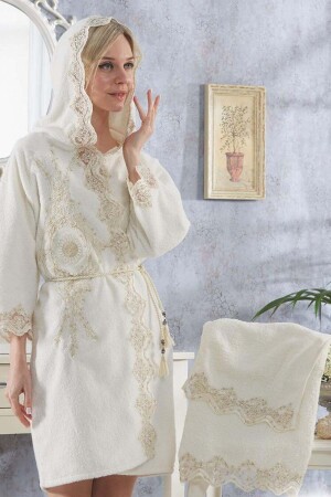 كريم MNZ-Donella نساء فرنسية الحبل العريسة حمام العسل حمام النساء مجموعة BnyDonella - Bonny Home