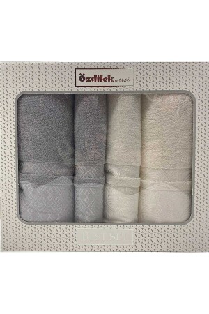 (MNZ-Dory) أفضل مجموعة من كريم الحمام - رمادي - Özdilek