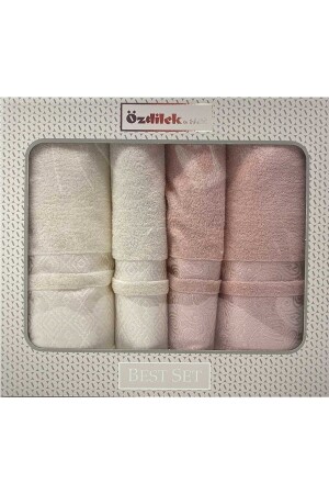 MNZ-Dory أفضل مجموعة حمام مجموعة مسحوق - كريم - Özdilek