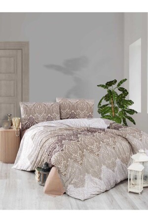 MNZ-Double 4 Piece Duvet Cover Set 200x220 M0012550 - Mulberry
