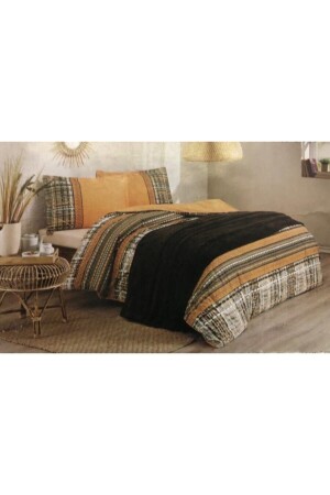 MNZ-Double Blanket Duvet Cover Set تيت نارنجي بطانية بطانية - Özdilek