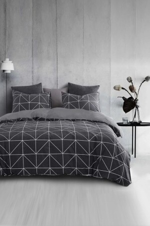 مجموعة من غطاء المربط المزدوج MNZ-Double Comb Double Duvet Cover Set مع ورق ملموسة AWCT-200 - Always