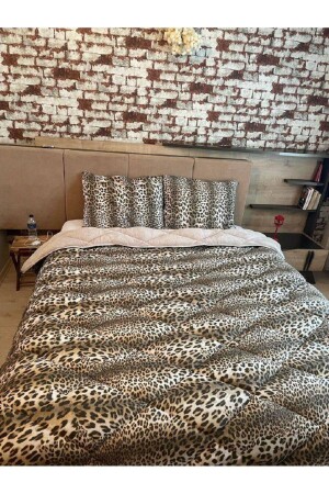 MNZ-Double Double-Side Welsoft Duvet و 2 غطاءات وسادة غطاء ناعم 195 x 215 سم - Sudemhome