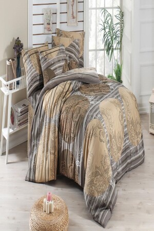 MNZ-Double Easy-Iron Duvet Cover Set أناطوليا 133 - Always
