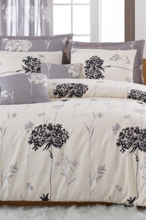 MNZ-Double Easy-Iron Duvet Cover Set إيفيل بيج-بري Ep-005410 - Enlora Home