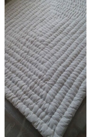 MNZ-Double Handmade-Threaded Natural Wool Quilt وزنه 6 كجم - Demethome