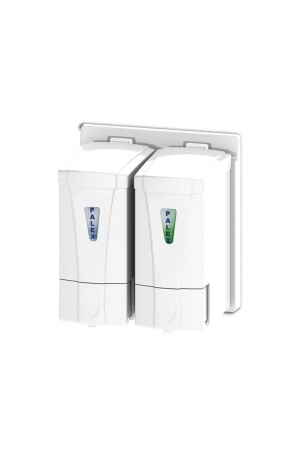 MNZ-Double Liquid Soap Dispenser (منزف صابون سائل) أبيض OMN-3564-0 - Palex