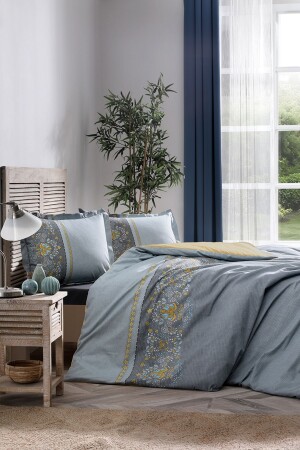 MNZ-Double Ranforce Duvet Cover Set برودات انتراكيت 03933 - Özdilek