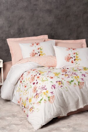 MNZ-Double Ranforce Duvet Cover Set إيما سمون 8680108030387 - Cotton Box