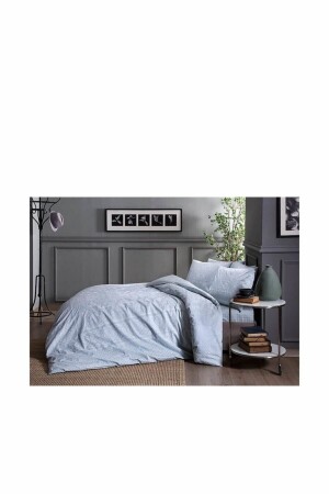 MNZ-Double Satin Duvet Cover Set فابيان مينت 60154138 - Taç
