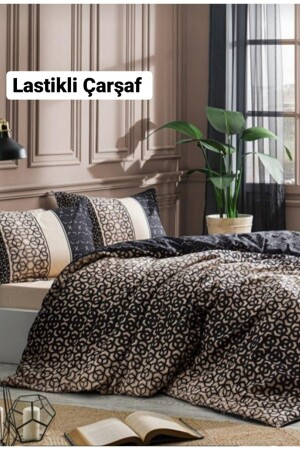 MNZ-Double Sheet سقف غطاء ملموسة نوتش سوداء زينتشفط - Özdilek