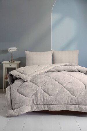 MNZ-Double Soft Brown Double Sided Welsoft Quilt Wellsoft - Eva