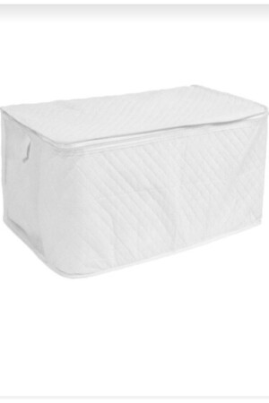MNZ-Dowry Box Quilt Mattress غطاء غطاء القرف حجم كبير لون أبيض 100 × 50 سم مغطى قابل للغسيل - Ayhome