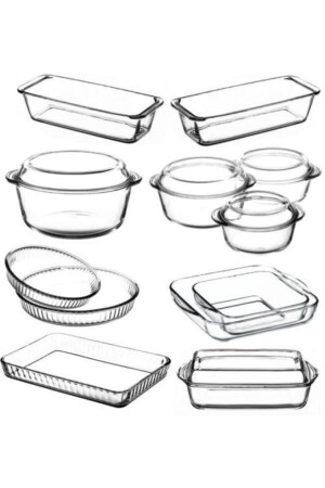 مجموعة من الخزانات والعلبة من طراز MNZ-Dowry Set 12 Pa Fma03121 Fma192881 Fma146525 Fma04596 Fma02253 F - Paşabahçe