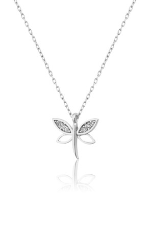 طراز MNZ-Dragonfly طراز صبغة زيركون 925 حجر نقدية ناجحة PP8226 - Elika Silver