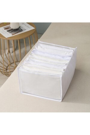 منظمة MNZ-Drawer منظمة منقسمة منظمة L مجلس الوزراء متعددة الأغراض ومنظمة الدرج 24x37x18 سم - Yellow Stary Home Decor