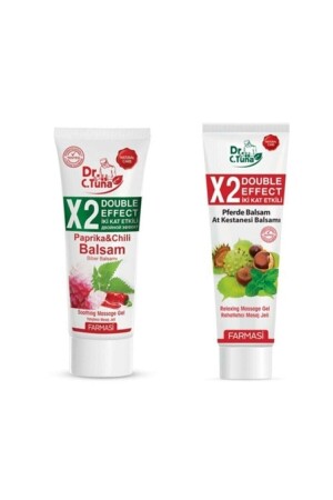 طنينة MNZ-Dr.c تأثير مزدوج حصان كاستينات غيل تدليك 250 مل + تأثير مزدوج مصدر فلفل 250 مل مجموعة 4365677453 - Farmasi