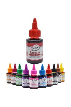 MNZ-Dr.Gusto ملونة غذائية سائلة حمراء 60gr - Genel Markalar