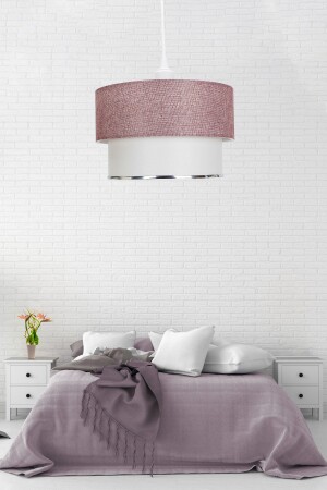 MNZ-Dried Rose Deco Single Pendant Lamp شمعة لوكسيف-601 - Vivido Abajur