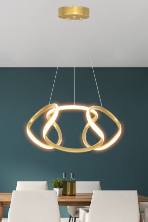 MNZ-Dron pendant lamp Gold Color Led Chandelier ضوء النهار الطائرة بدون طيار مودرن Led Chandelier - Renkoled Aydınlatma