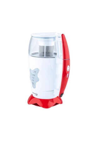 MNZ-Dual Electric Tea Maker (صنع الشاي الكهربائي) أبيض أحمر - Awox