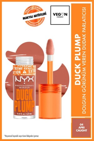 MNZ-Duck Plump Plump Lip Gloss - 04 أبريل - أمسكت - Nyx Professional Makeup