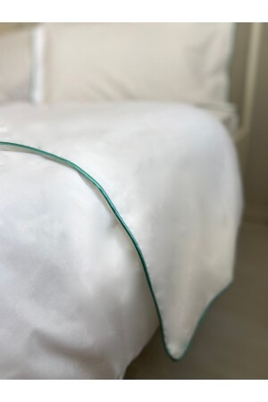 MNZ-Duple White Duvet Cover ÇKBYK101 - calinahome