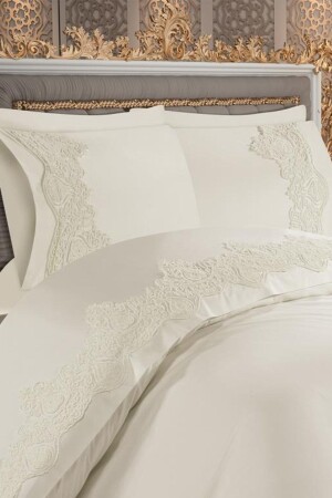 MNZ-Duru فرنسية من الملفوفات المعدنية المعدنية الغطاء المعدل الكريم CD445321 - Çeyiz Diyarı