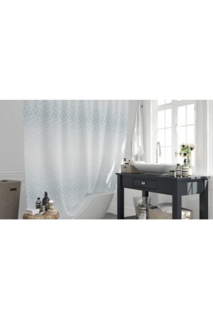 MNZ-Dush Curtain 1079 نموذج جناحين مزدوجين 2 x 110 x 200 سم - Jackline