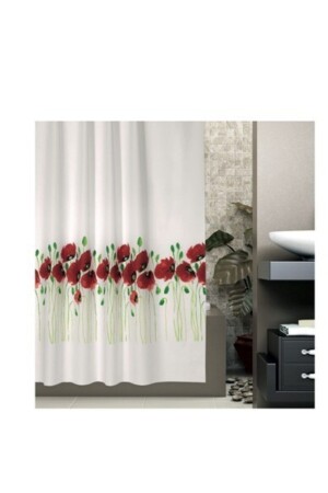 MNZ-Dush Curtain 7081 نموذج جناحين مزدوجين 2x 110x200 سم - Tropik