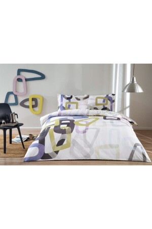 MNZ-Duvet Cover Set Feur Lilac 65192 - Taç