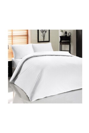 غطاء مادة MNZ-Duvet Double Set أبيض 8681330290603 - Nevresim Dünyası