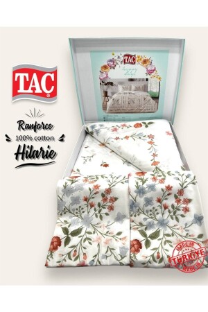 مجموعة غطاء من نوع MNZ-Duvet Ranforce Hilarie Pink 3022 - Taç