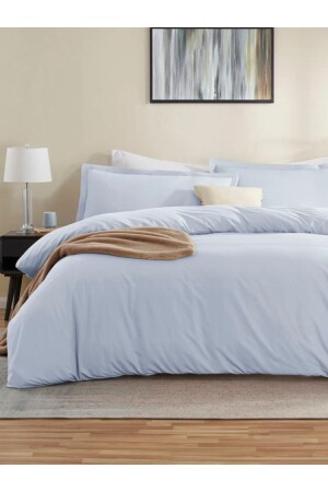 مجموعة غطاء MNZ-Duvet Set قطن مزدوج ملون (160x200 ورقة مرنة + غطاء غطاء + 2 قماش) VESSİNO2022NEV01 - VESSİNOHOME