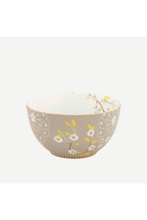 (MNZ-Early Bird) (خاكي بورسلين بول 15 سم 51003009 - Pip Studio