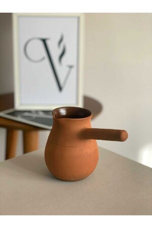 MNZ-Earthenware مقلاة قهوة لأربعة أشخاص TOC110102 - Toprak Ürünler